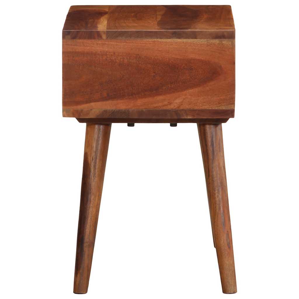 Table d'appoint 45x30x45 cm bois massif d'acacia - XIOS