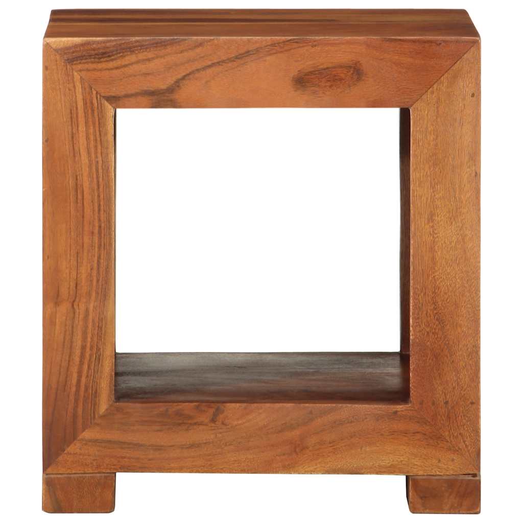 Table d'appoint 37x29x40 cm bois massif d'acacia - XIOS