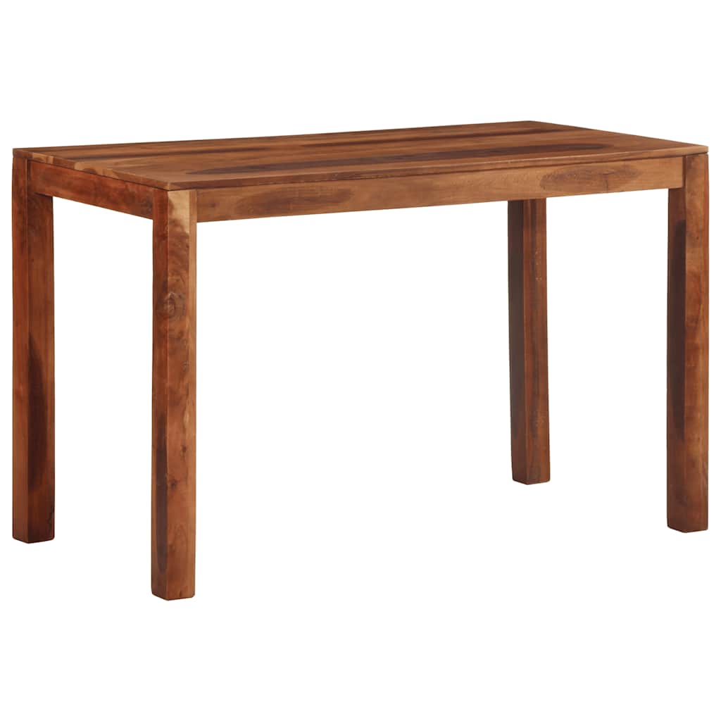 Table à manger 120x60x76 cm bois d'acacia massif - XIOS