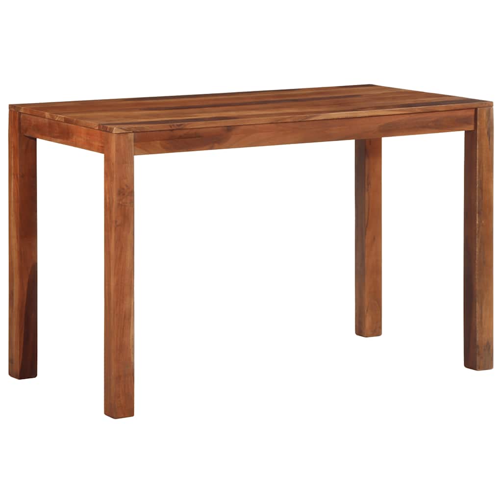 Table à manger 120x60x76 cm bois d'acacia massif - XIOS