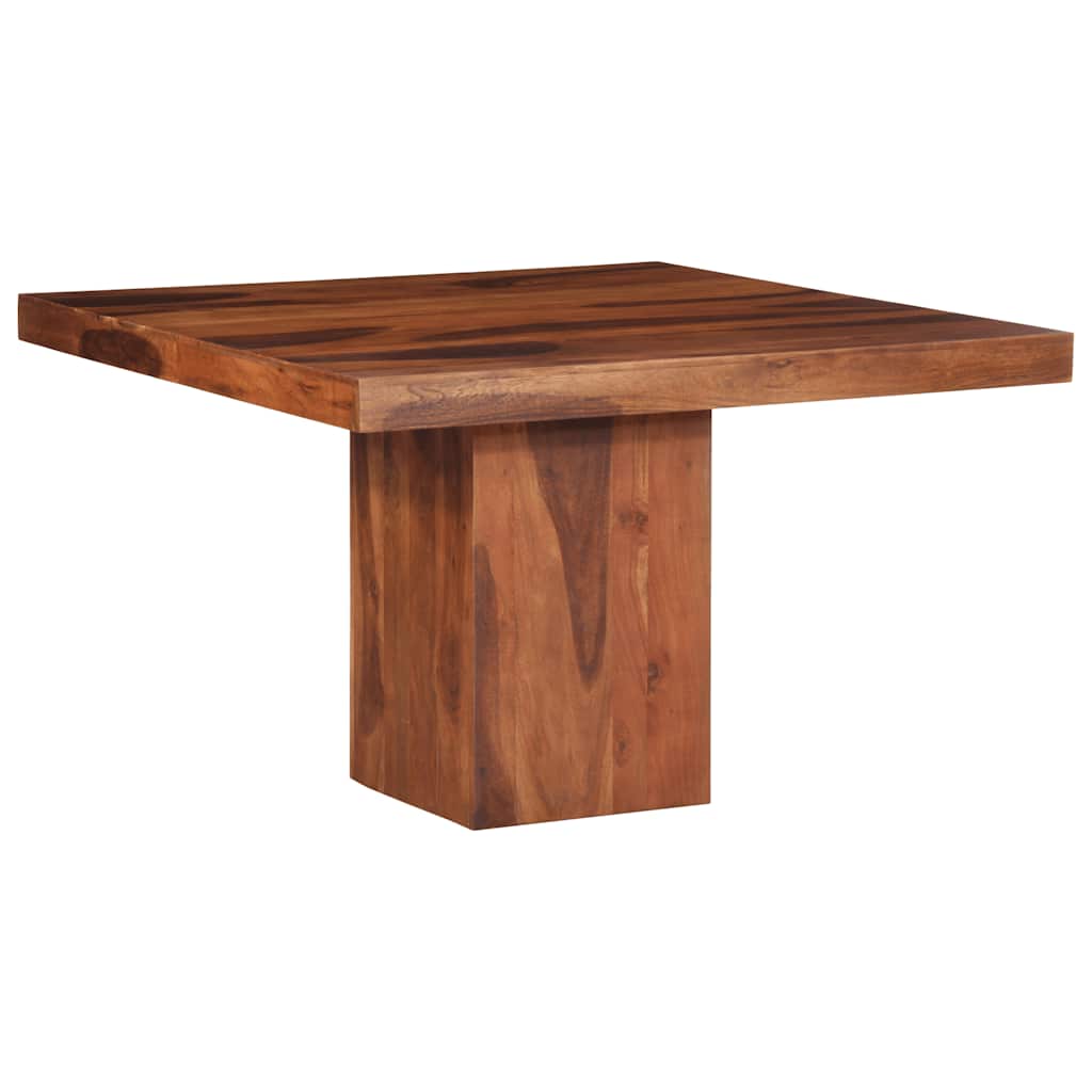 Table à manger 120x120x77 cm bois d'acacia massif - XIOS
