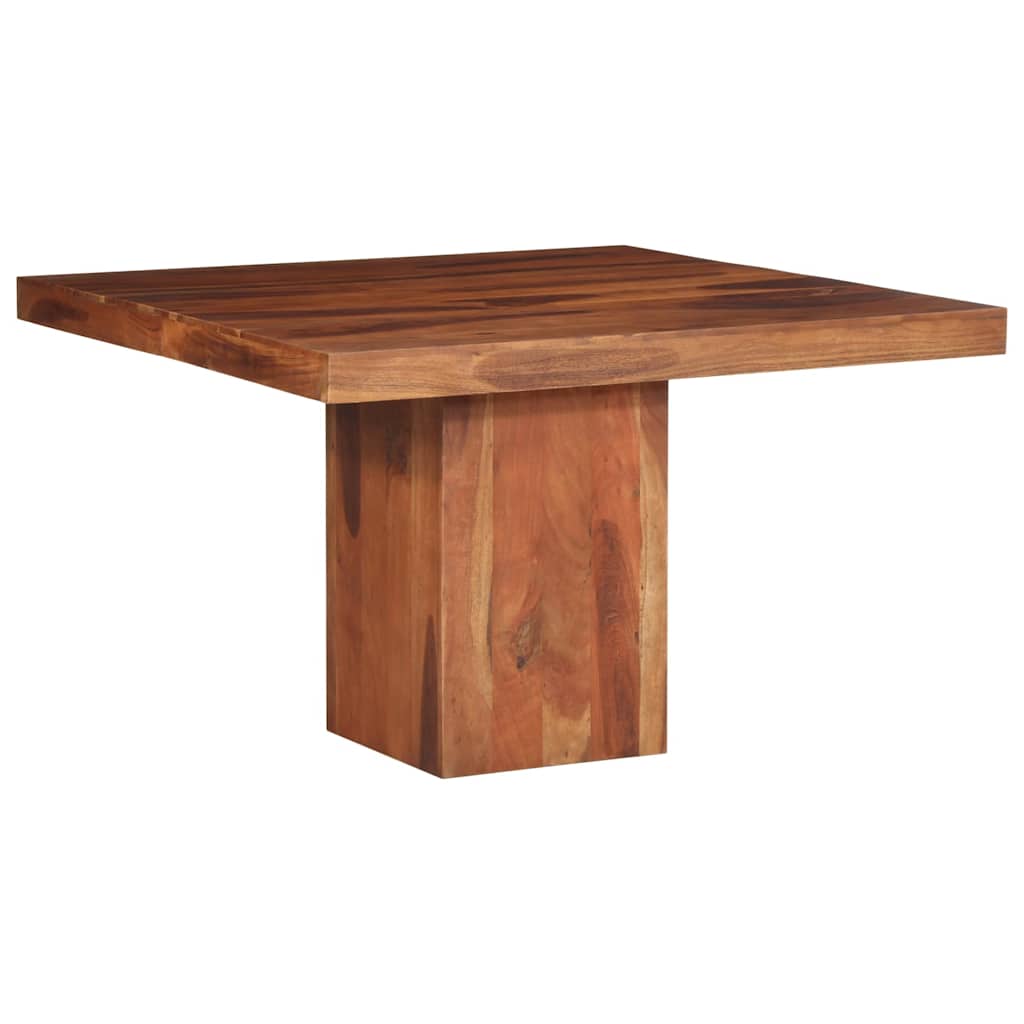 Table à manger 120x120x77 cm bois d'acacia massif - XIOS