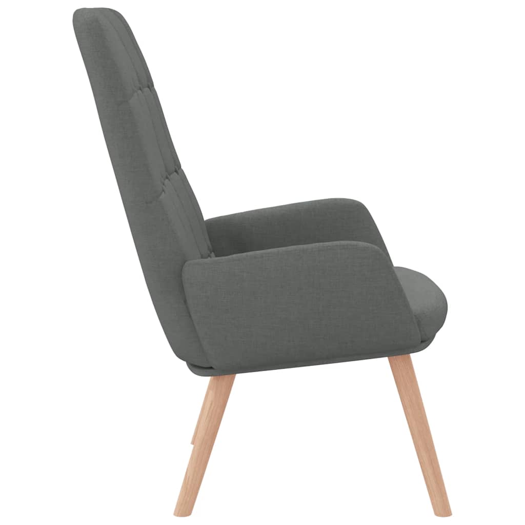 Fauteuil relaxant en tissu gris foncé - XIOS
