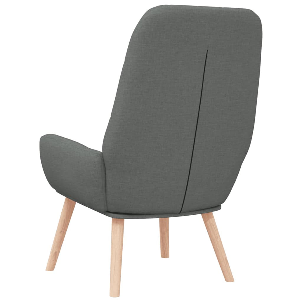 Fauteuil relaxant en tissu gris foncé - XIOS