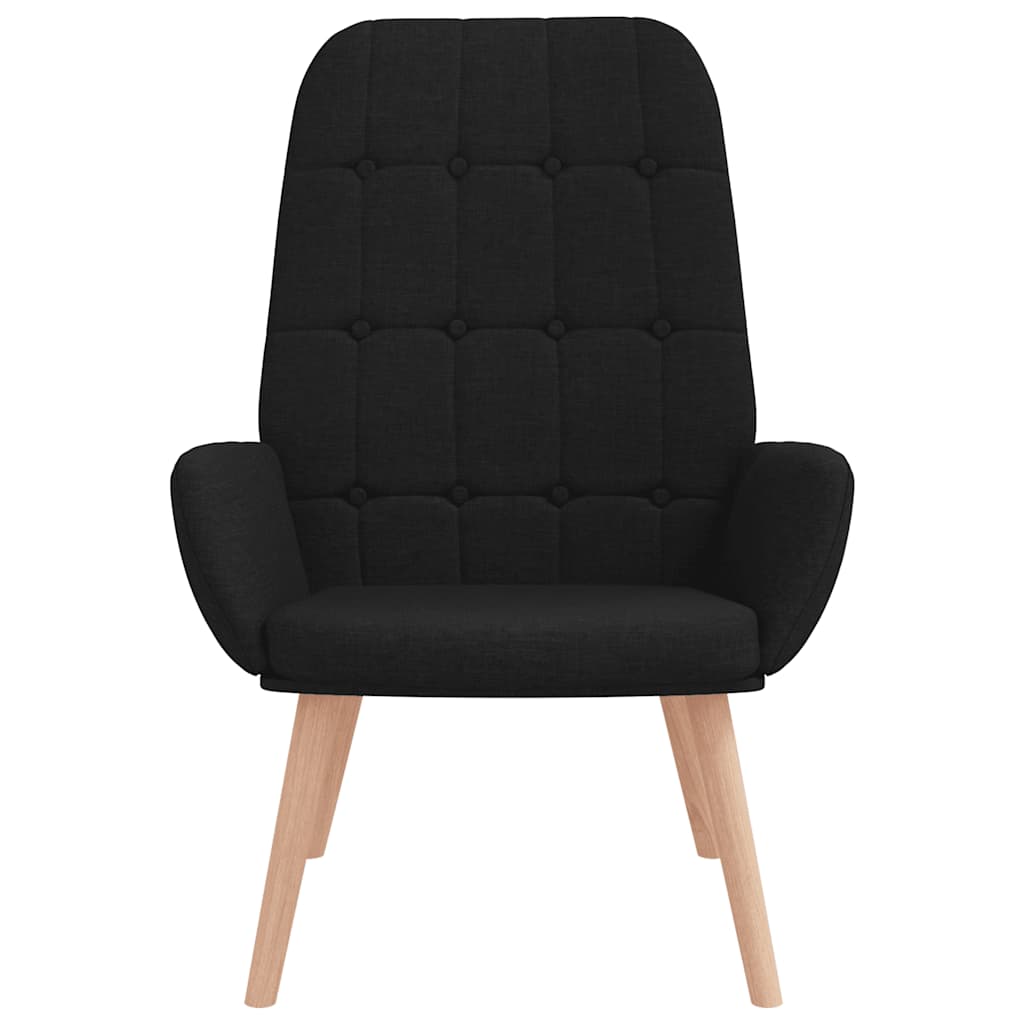 Fauteuil relaxant en tissu noir - XIOS