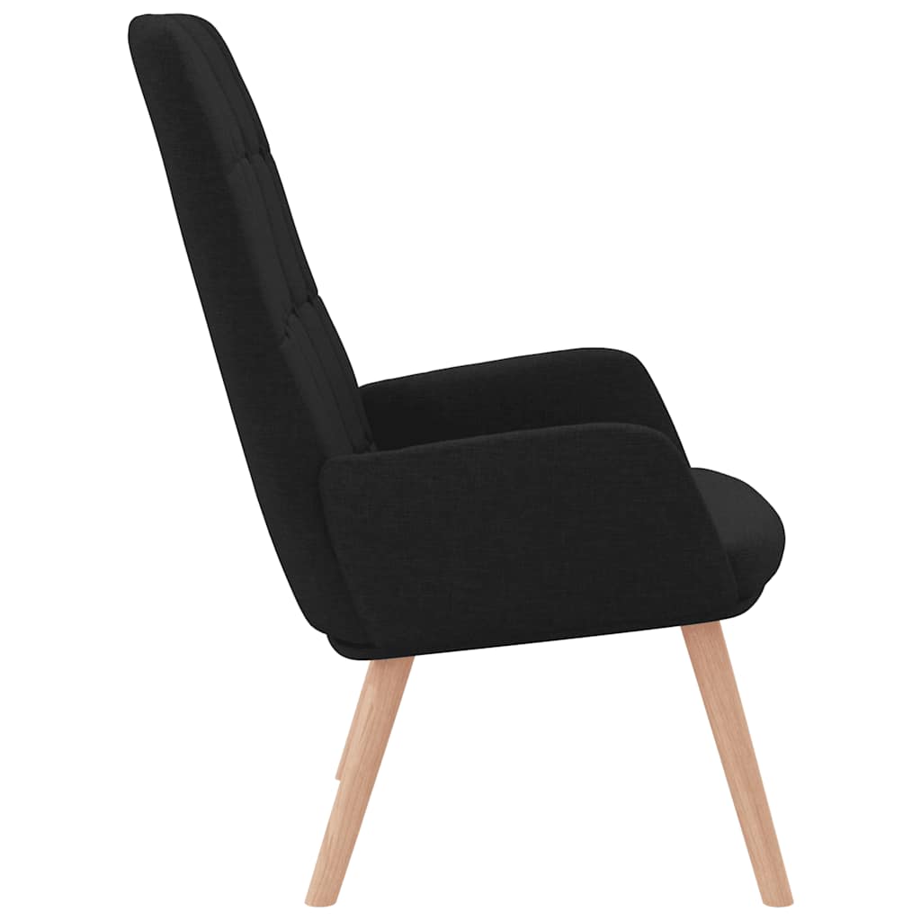 Fauteuil relaxant en tissu noir - XIOS
