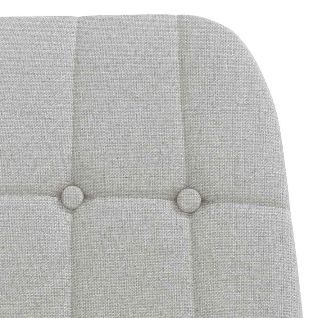 Fauteuil relaxant en tissu gris nuage - XIOS