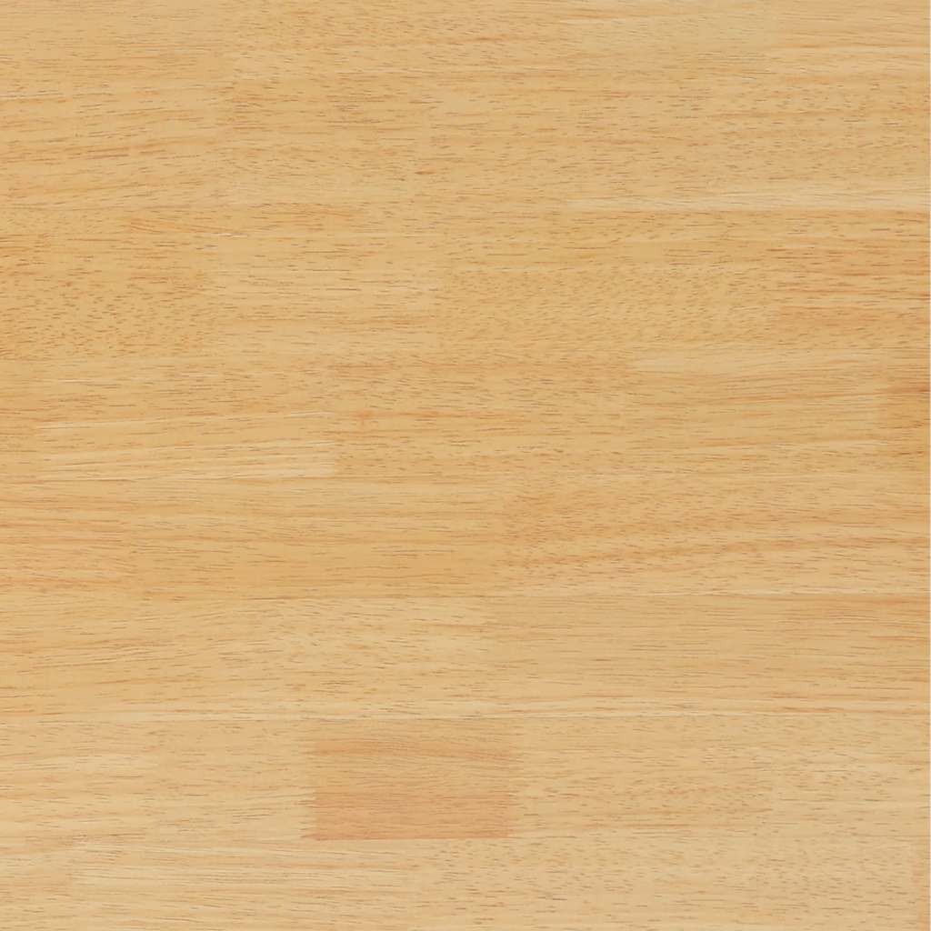 Chaises à manger 2 pcs blanc bois massif caoutchouc - XIOS