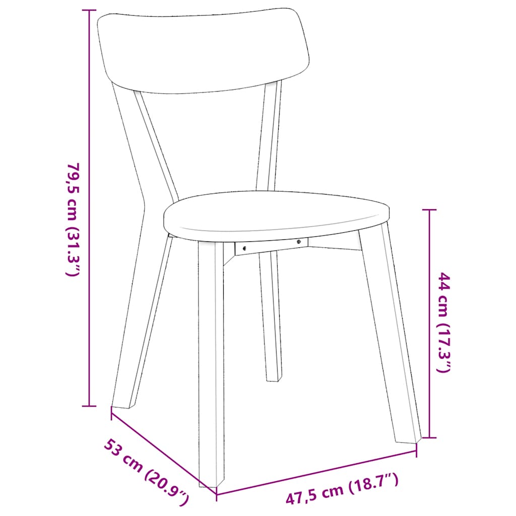 Chaises de cuisine XIOS