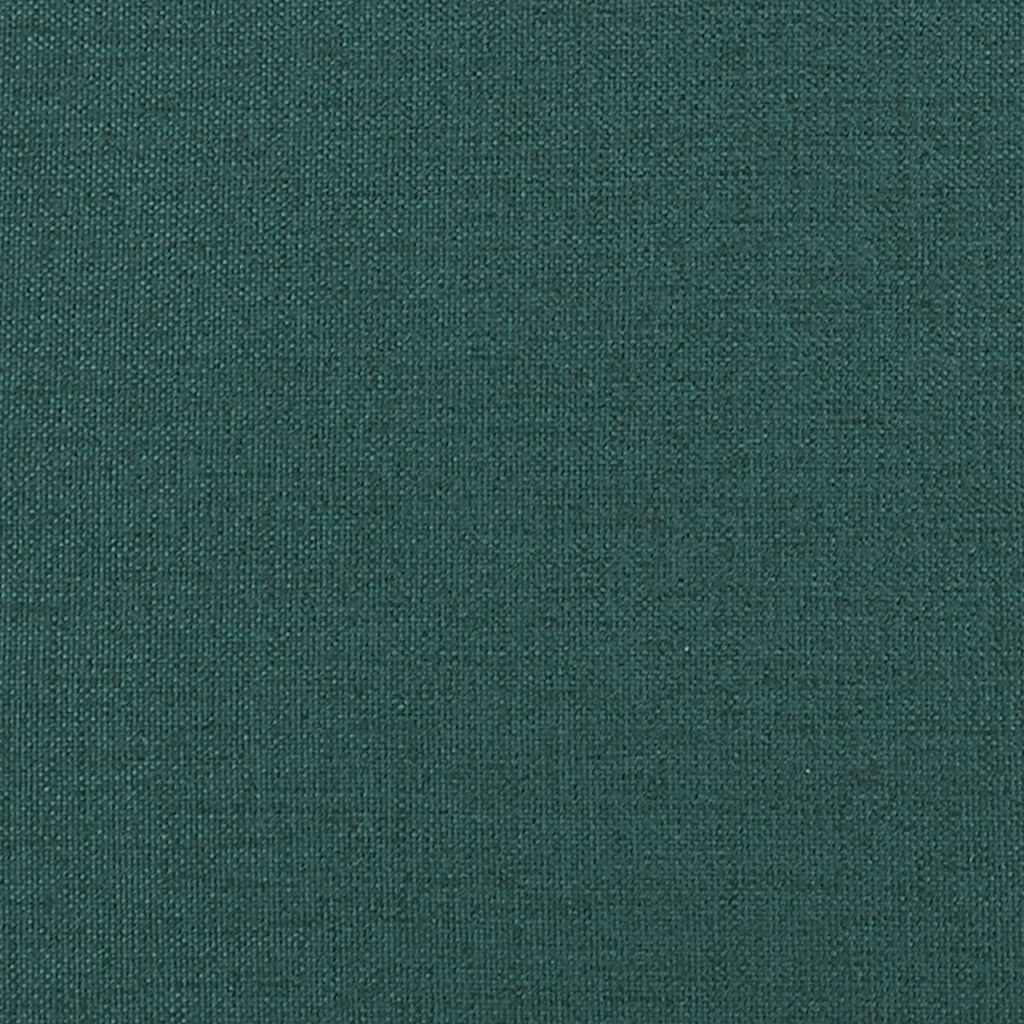 Chaises à manger lot de 4 vert foncé tissu - XIOS