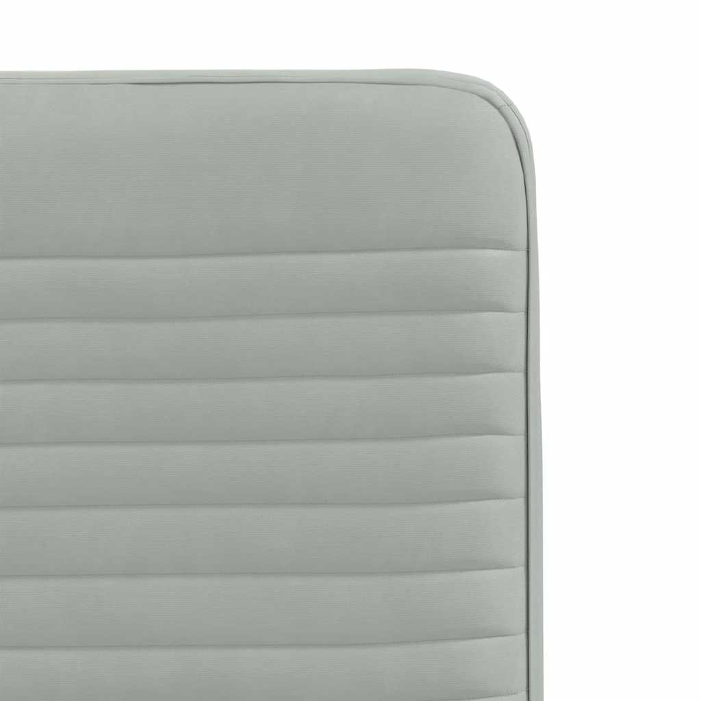 Chaises à manger lot de 4 Gris clair Velours - XIOS