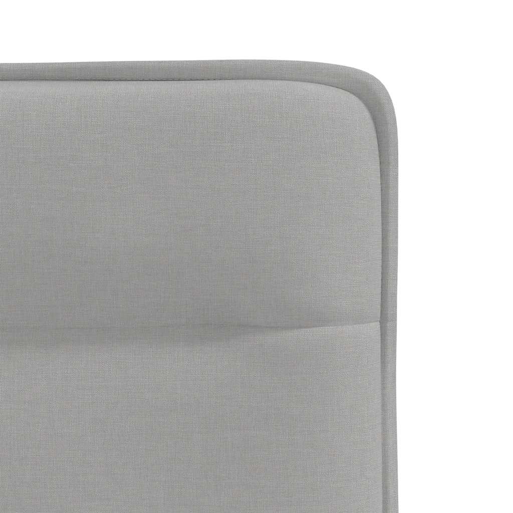 Chaises à manger lot de 4 gris nuage tissu - XIOS