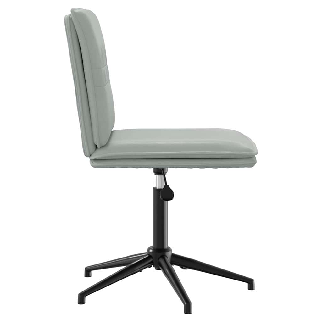 Chaises à manger lot de 2 Gris clair Velours - XIOS