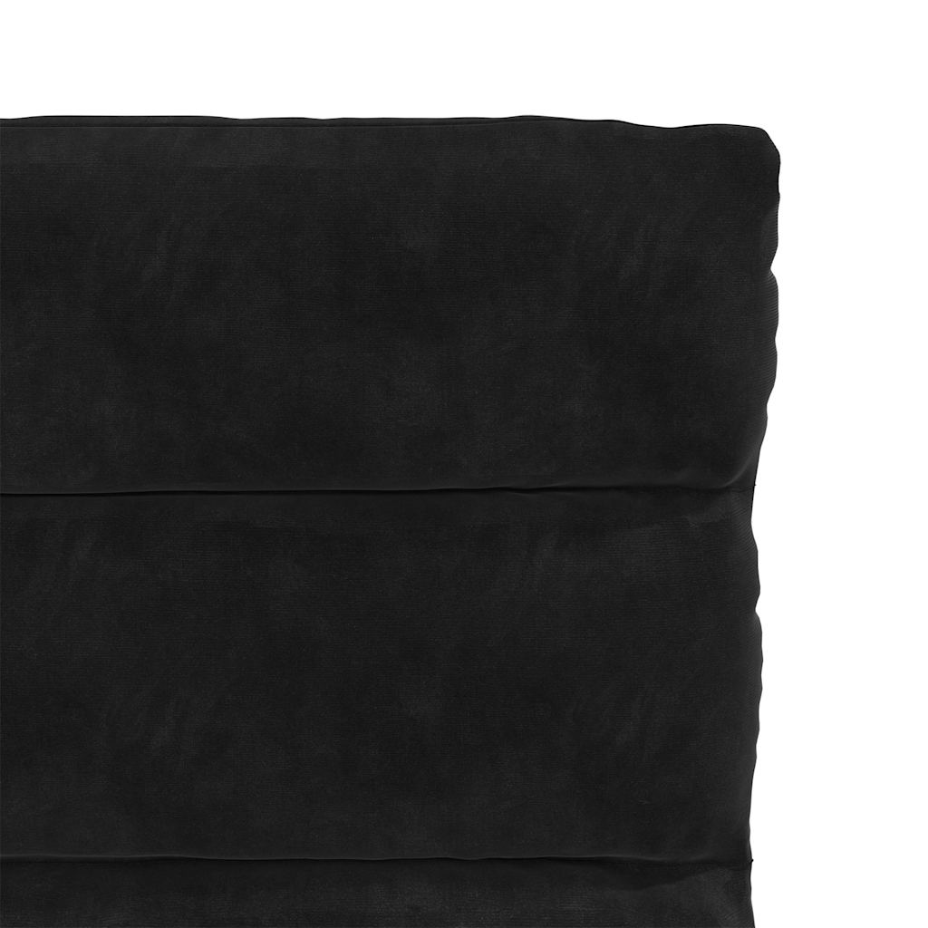 Chaises à manger lot de 4 Noir Velours - XIOS