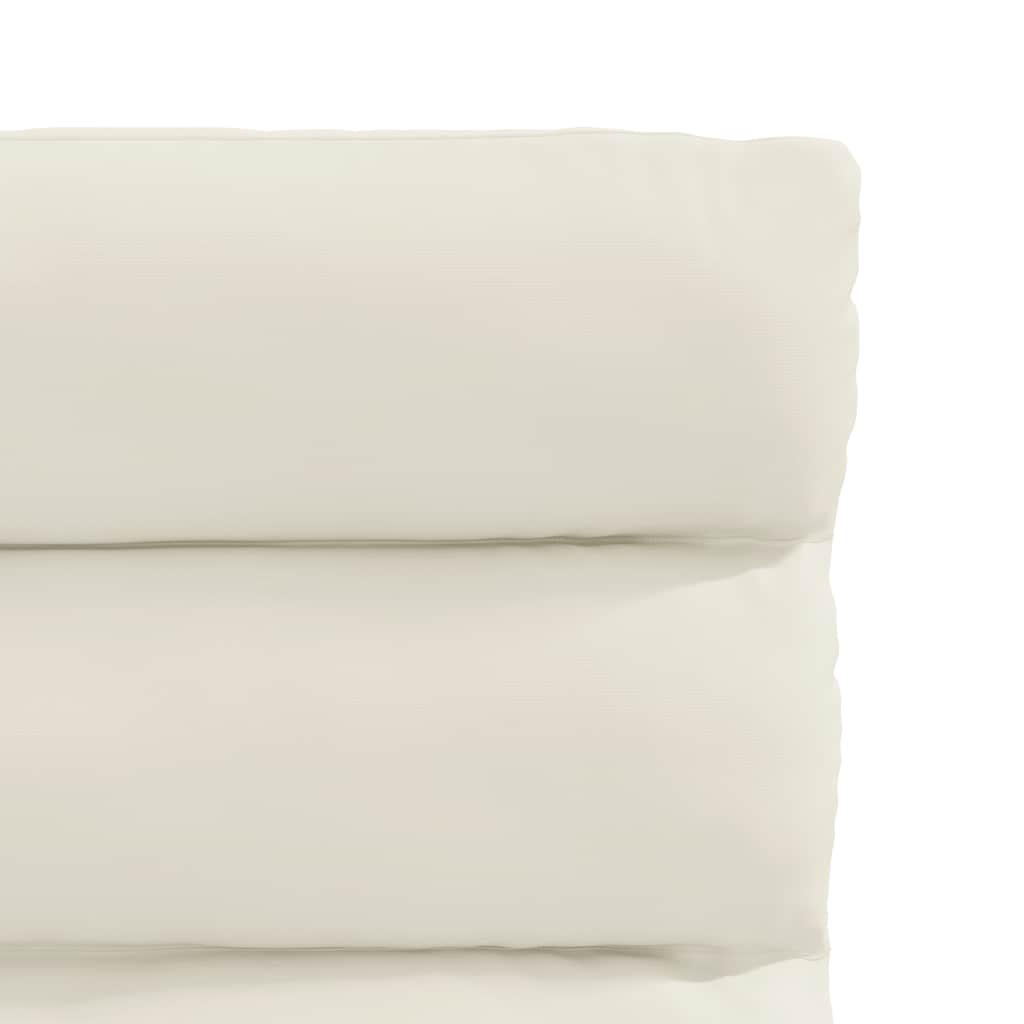 Chaises à manger lot de 4 Crème Velours - XIOS