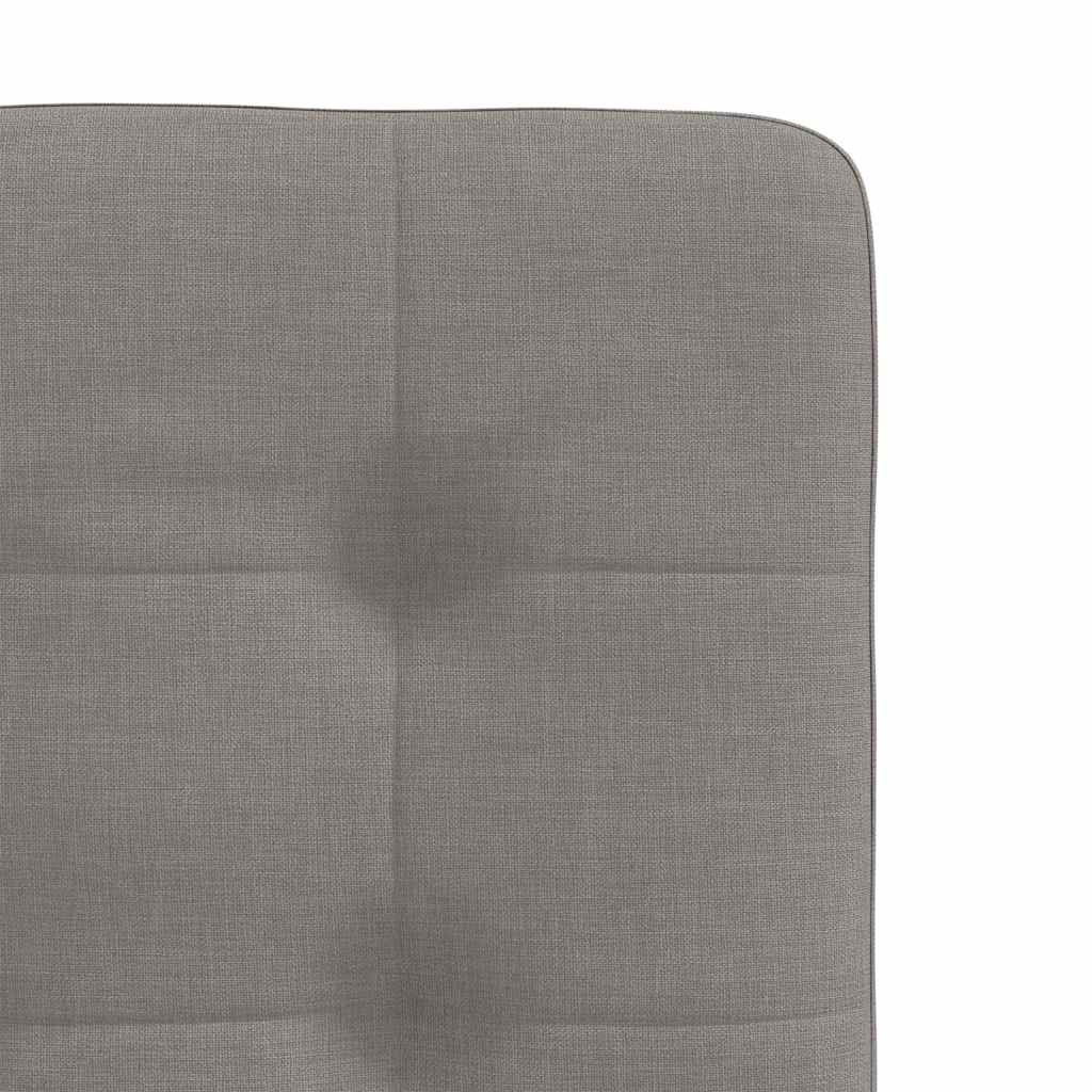 Chaises à manger lot de 6 taupe tissu - XIOS