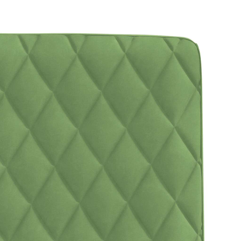 Chaises à manger lot de 6 vert clair velours - XIOS
