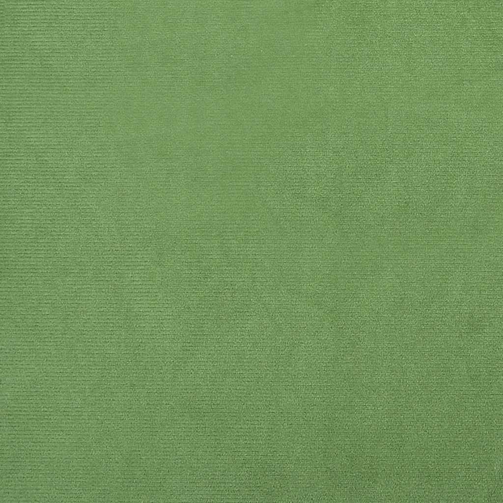 Chaises à manger lot de 6 vert clair velours - XIOS
