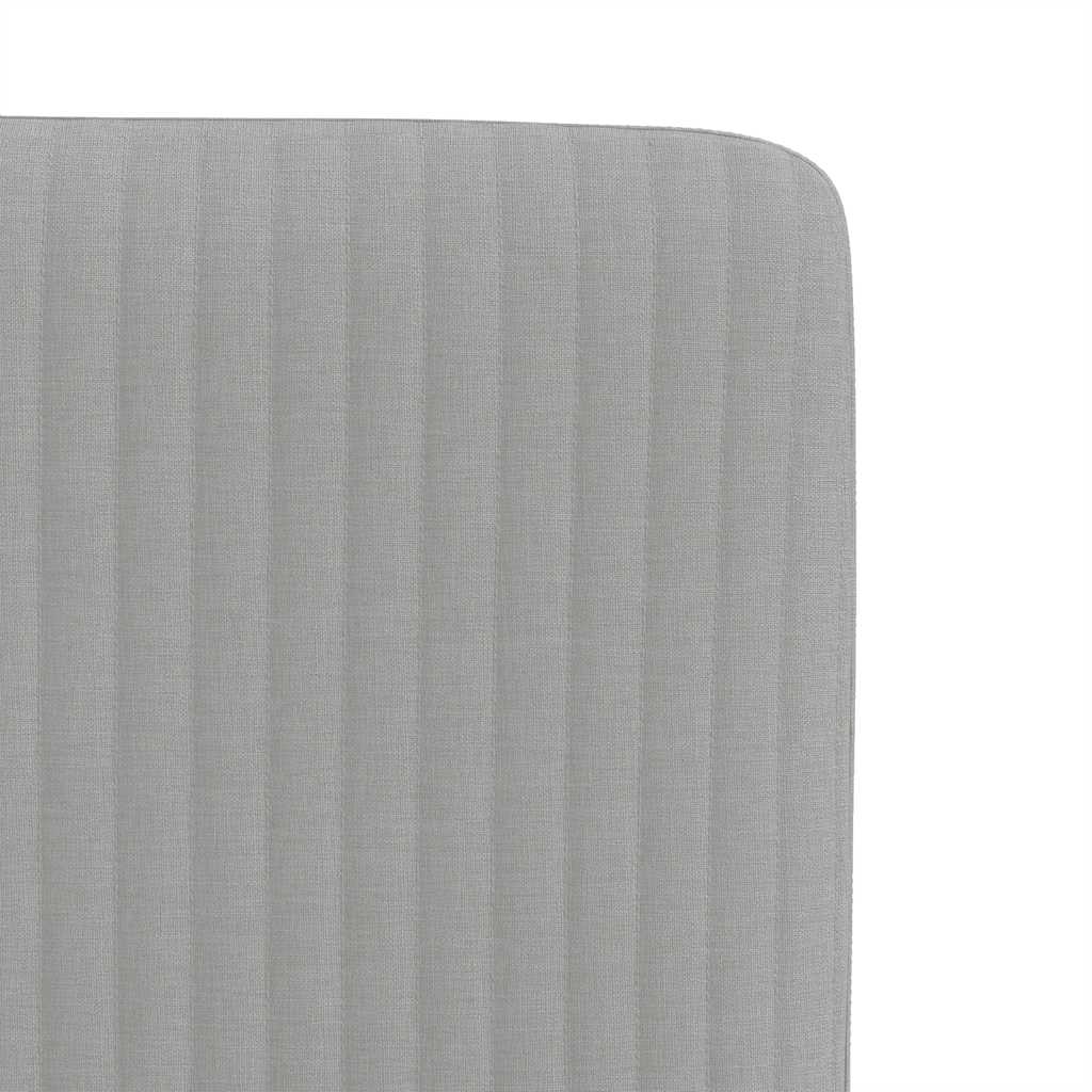 Chaises à manger lot de 6 gris nuage tissu - XIOS