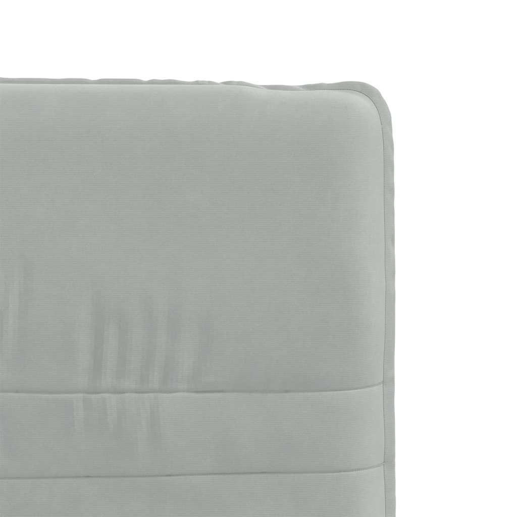 Chaises à manger lot de 4 Gris clair Velours - XIOS