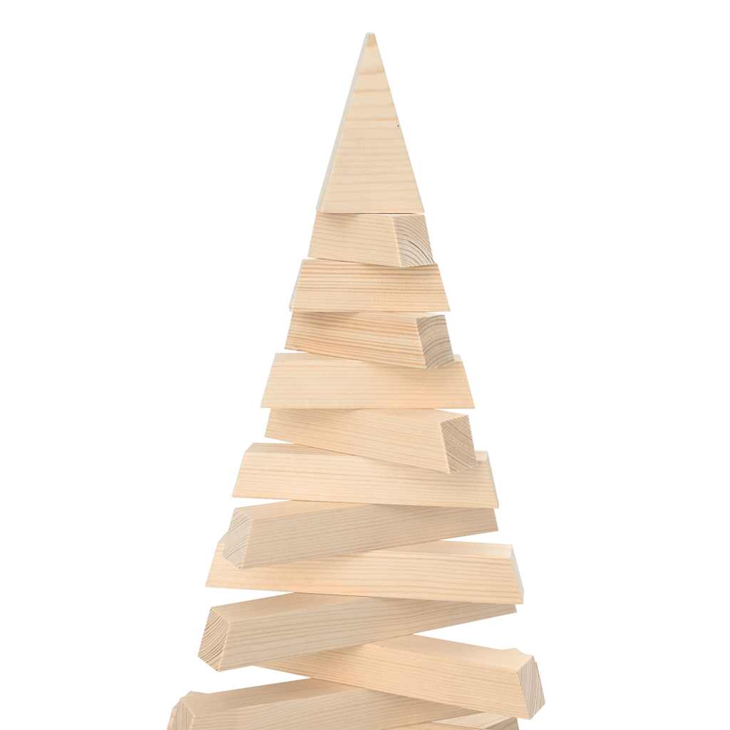 Arbre de Noël en bois pour décoration 210 cm bois massif de pin - XIOS