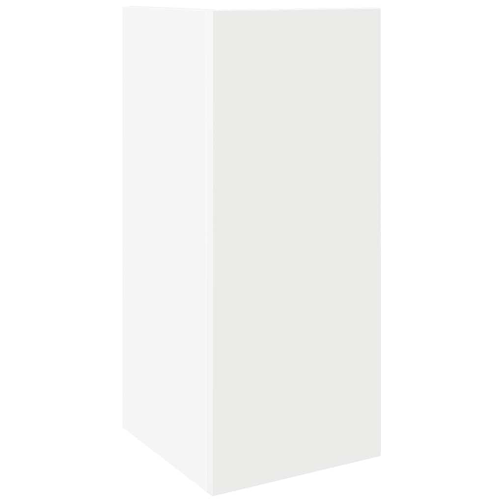 Table d'appoint avec étagère blanc 25,5x27x60 cm - XIOS