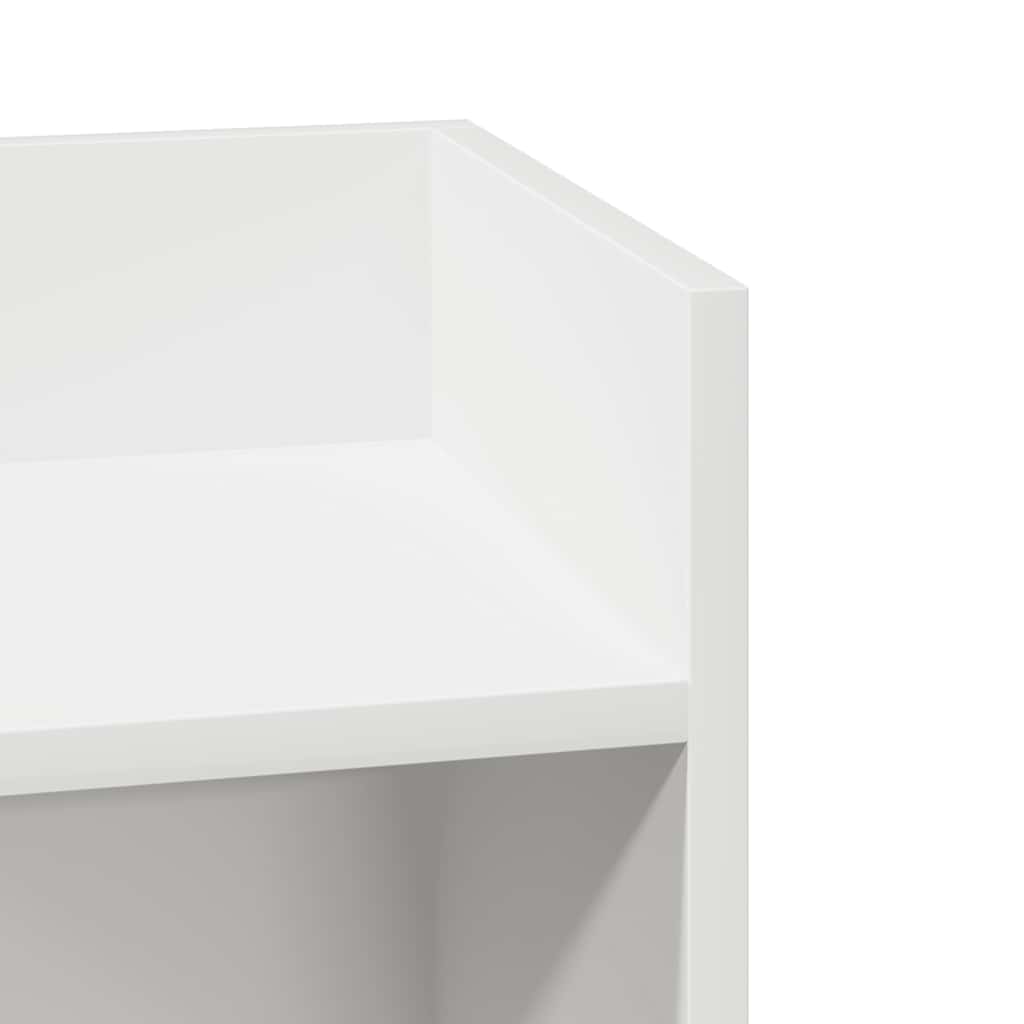 Table d'appoint avec étagère noir 25,5x27x60 cm - XIOS