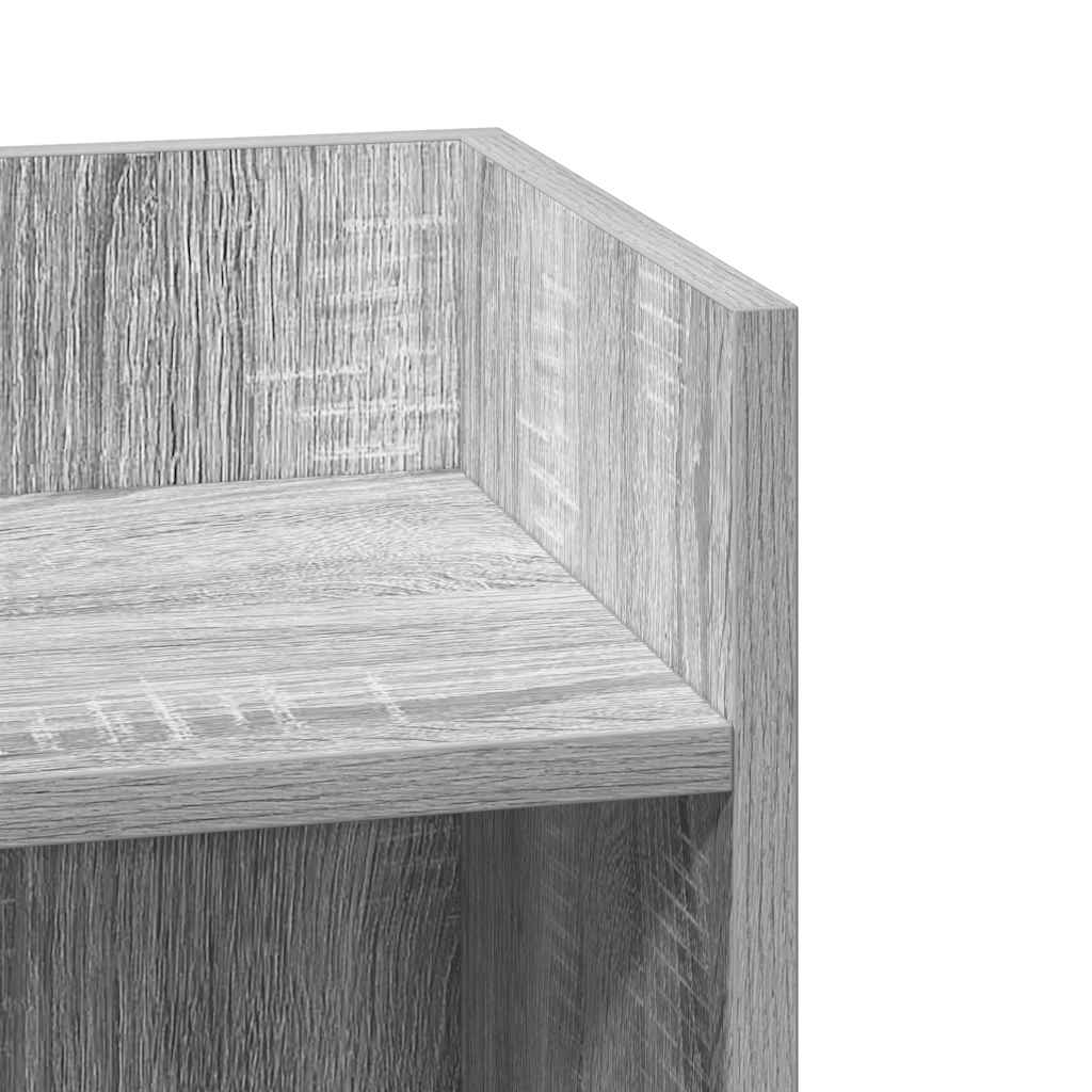 Table d'appoint avec étagère sonoma gris 25,5x27x60 cm - XIOS