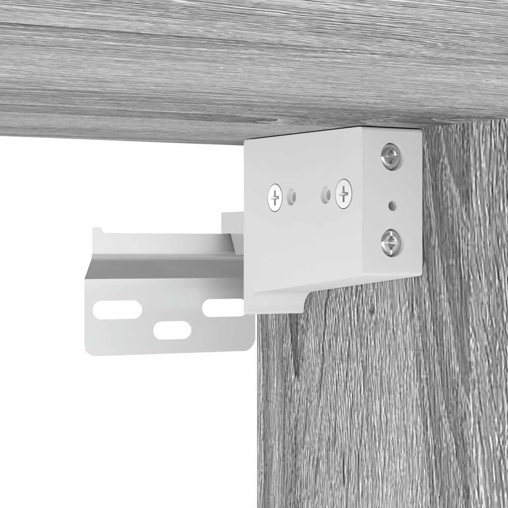 Tables de chevet murales 2 pcs sonoma gris 45x26x28,5 cm - XIOS