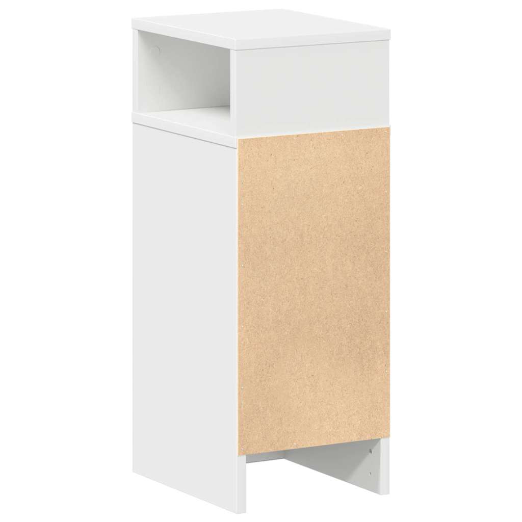 Table de chevet avec tiroir blanc 25x31x66 cm - XIOS