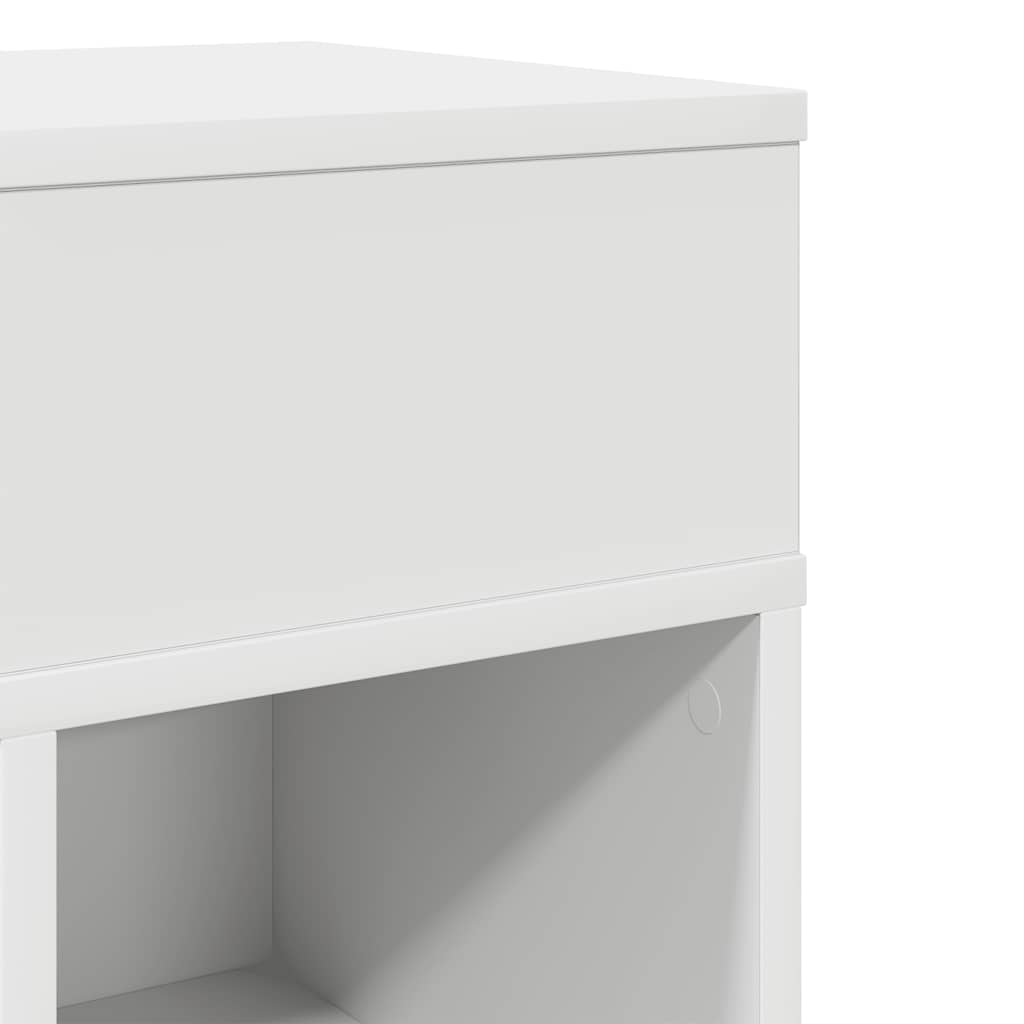 Table de chevet avec tiroir blanc 25x31x66 cm - XIOS