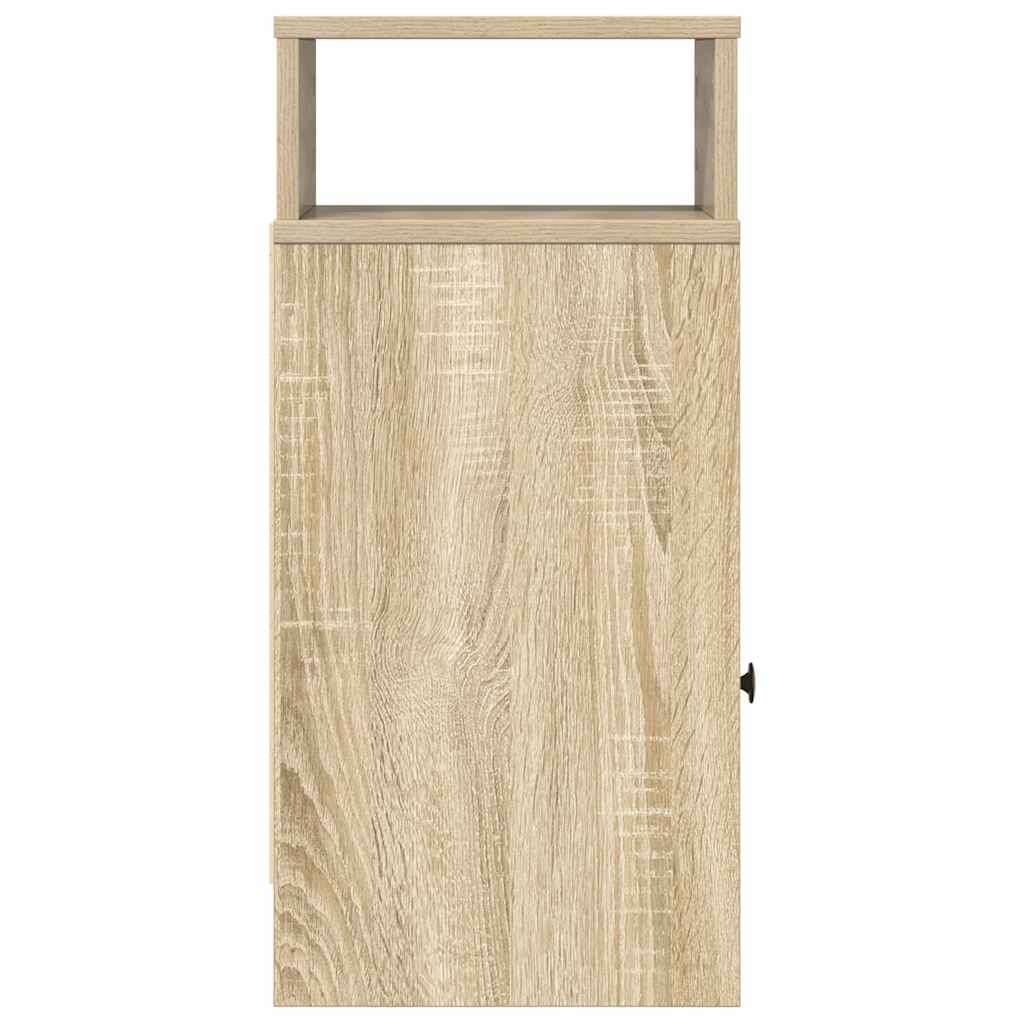 Tables de chevet 2 pcs avec tiroir chêne sonoma 25x31x66 cm - XIOS