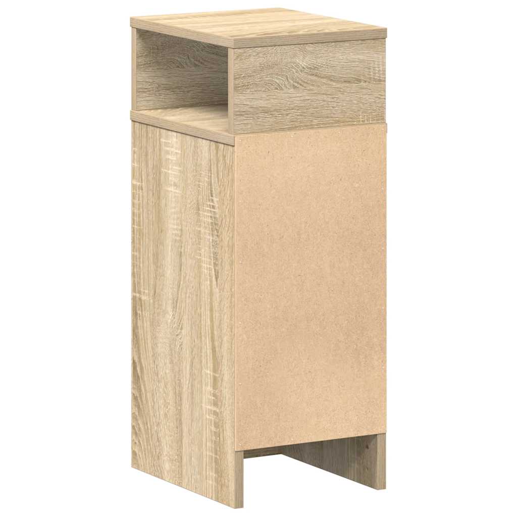 Tables de chevet 2 pcs avec tiroir chêne sonoma 25x31x66 cm - XIOS