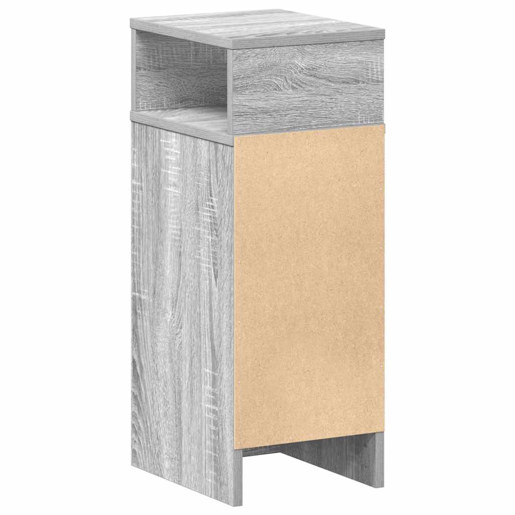 Tables de chevet 2 pcs avec tiroir Gris Sonoma 25x31x66 cm - XIOS