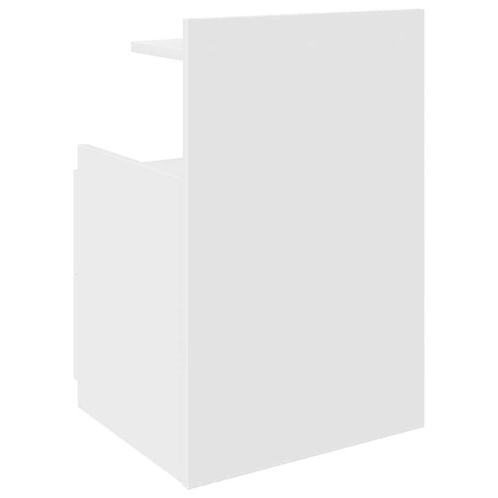 Tables de chevet 2 pièces avec 2 tiroirs Blanc 40 x 36,5 x 62 cm - XIOS