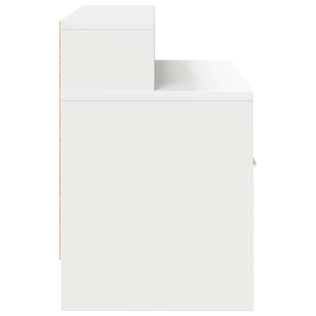 Table de chevet avec tiroir 2 pcs blanc 51x31x47 cm - XIOS