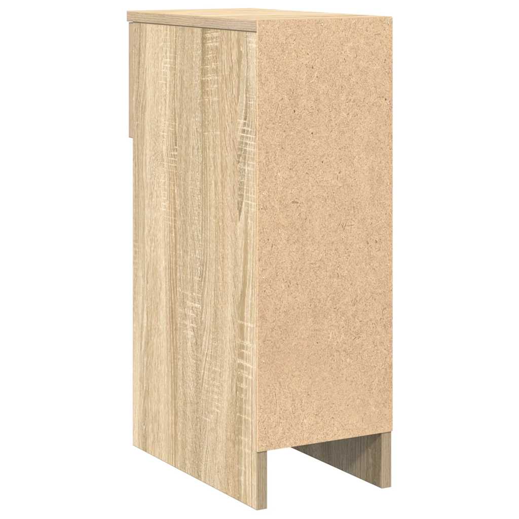 Table de chevet avec tiroir chêne sonoma 20x36x60 cm