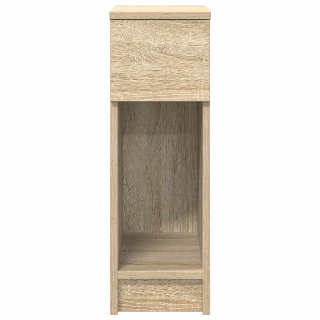 Tables de chevet avec tiroir 2 pcs chêne sonoma 20x36x60 cm - XIOS