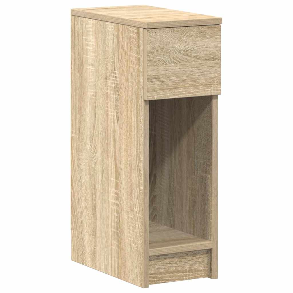 Tables de chevet avec tiroir 2 pcs chêne sonoma 20x36x60 cm - XIOS