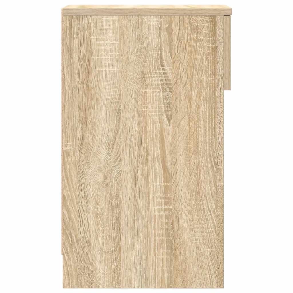 Tables de chevet avec tiroir 2 pcs chêne sonoma 20x36x60 cm - XIOS
