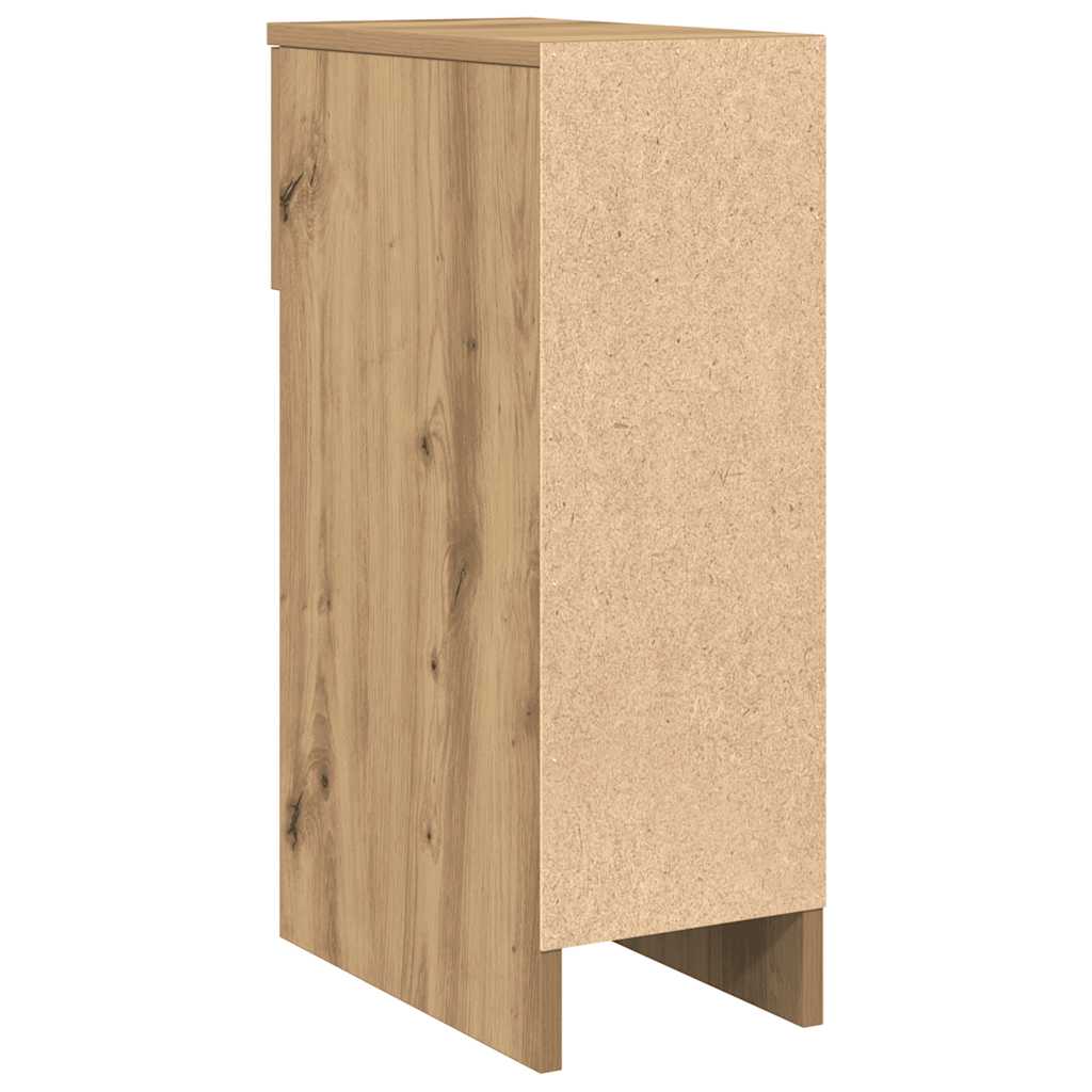 Tables de chevet avec tiroir 2 pcs chêne artisanal 20x36x60 cm - XIOS