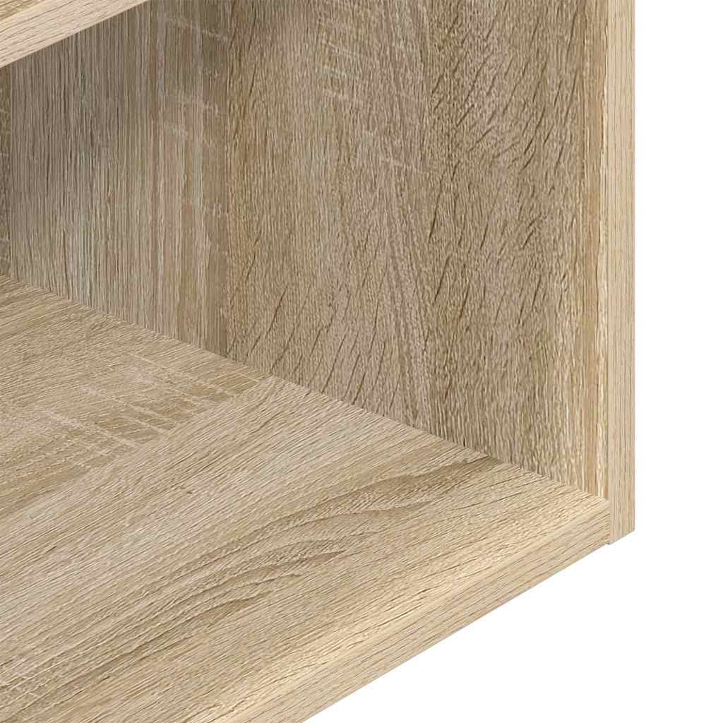 Tables de chevet avec tiroir 2 pcs chêne sonoma 35x34x66,5 cm - XIOS