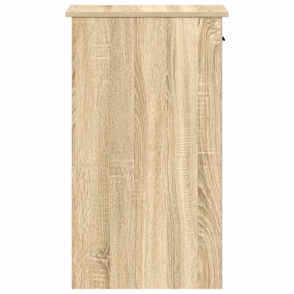 Support de tour d'ordinateur et tiroir chêne sonoma 35x45x77 cm - XIOS