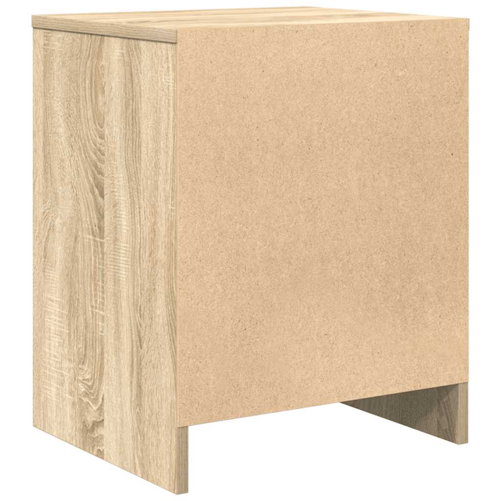 Tables de chevet 2 pcs avec tiroir Chêne Sonoma 40x34x50 cm - XIOS