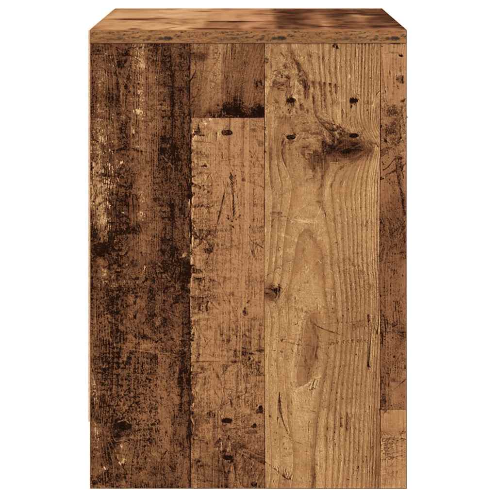 Tables de chevet 2 pcs avec tiroir bois ancien 40 x 34 x 50 cm - XIOS