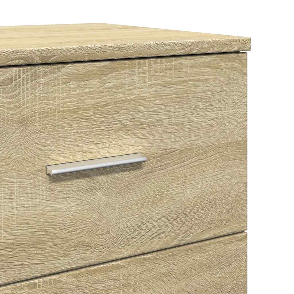 Tables de chevet 2 pcs avec 2 tiroirs Chêne Sonoma 40x36x50 cm - XIOS