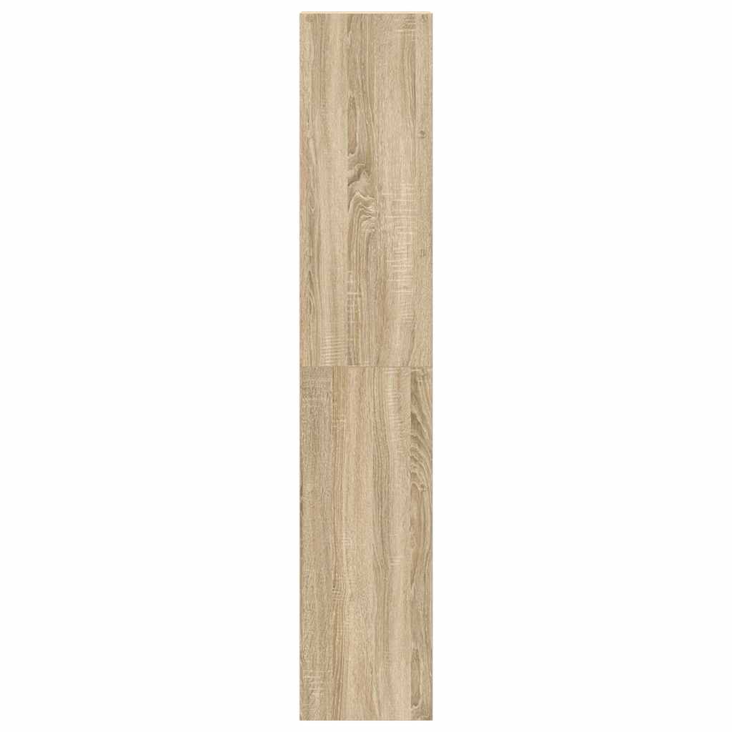 Bibliothèques 2 pcs empilable chêne sonoma bois d'ingénierie - XIOS