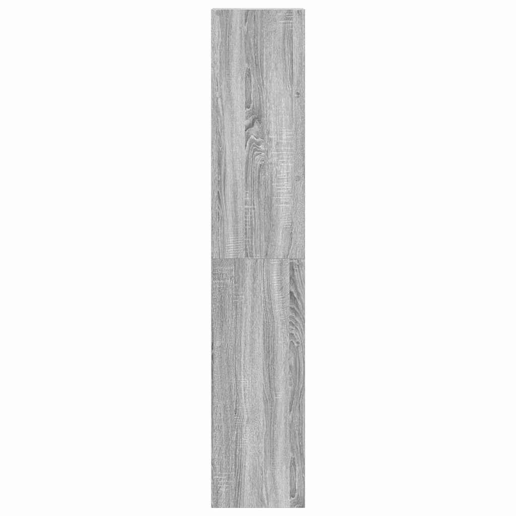 Bibliothèques 2 pcs empilable sonoma gris bois d'ingénierie - XIOS