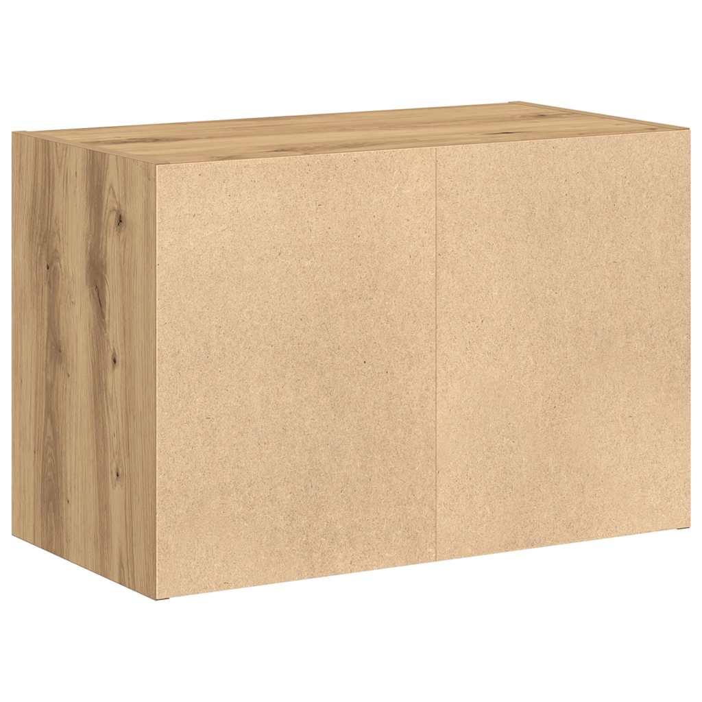 Armoire avec 2 tiroirs chêne artisanal bois d'ingénierie - XIOS