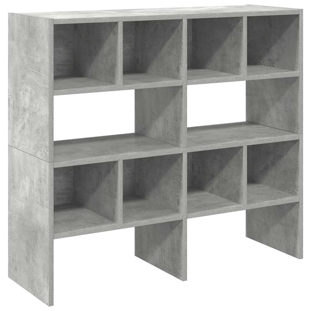 Étagères à chaussures 2 pcs empilable gris béton 89,5x30x40 cm - XIOS